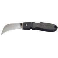 Lockback Knife with Hawkbill Blade, 2-5/8" Blade, Stainless Steel Blade, Nylon Resin Handle Nuna Depot Inc.