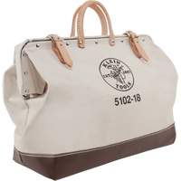 Sac &agrave; outils robuste de 18", Toile, 1 pochettes, Beige Nuna Depot Inc.