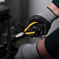 Curved Long-Nose Pliers, 6-1/4" L Nuna Depot Inc.