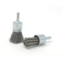 Crimped Wire End Brush, 3/4" Dia., 0.014" Wire Dia., 1/4" Shank Nuna Depot Inc.