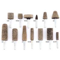 A36Q Resin Bonded Mounted Points, A11, Aluminum Oxide, 11/16" Dia., 2" L, 36 Grit Nuna Depot Inc.