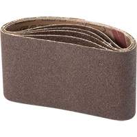 Portable Abrasive Belt, 3" W x 21" L, Aluminum Oxide, 100 Grit Nuna Depot Inc.