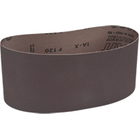 Portable Abrasive Belt, 4" W x 24" L, Aluminum Oxide, 120 Grit Nuna Depot Inc.