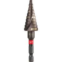 #3 Shockwave Impact Duty Step Drill Bit, 3/16" - 3/4" , 1/16" Increments, Titanium Nuna Depot Inc.