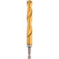 Shockwave Drill Bit, 1/2", Titanium, 3-21/64 Flute, 135° Point Nuna Depot Inc.