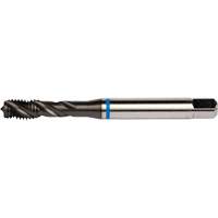 Taraud &agrave; cannelures h&eacute;licoidales Blue Shark, Acier rapide au cobalt, Filet de 1/4"-28, 3,15" l Nuna Depot Inc.
