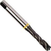 Taraud &agrave; goujures h&eacute;licoidales Yellow Shark, Acier rapide au cobalt, Filet de 1/4"-20, 3,15" l Nuna Depot Inc.