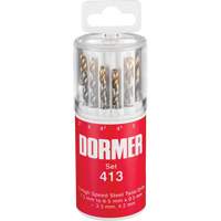 Jobber Drill Bit Set, 13 Pieces, High Speed Steel Nuna Depot Inc.