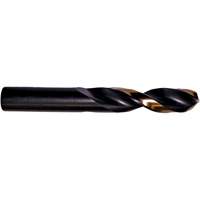 Heavy-Duty Split Point Screw Machine Length Drill Bit, 17/64", High Speed Steel, 1-7/16" Flute, 135° Point Nuna Depot Inc.