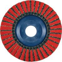 Disque &agrave; lamelles Twin Flap, 4-1/2" x 7/8", Type 27, Grain 40, C&eacute;ramique/Alumine de zirconium Nuna Depot Inc.