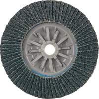 Disque &agrave; lamelles Long Life C-Trim, 4-1/2" x 5/8"-11, Type 27, Grain 40, Alumine de zirconium Nuna Depot Inc.
