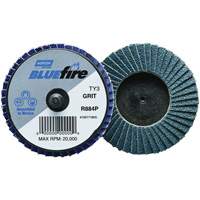Mini disques &agrave; lamelles BlueFire R884P, 2" x Type 27, Grain 40, Alumine de zirconium Nuna Depot Inc.