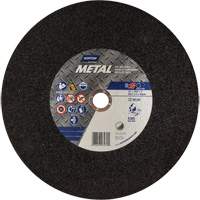 Metal A Chop Saw Cut-Off Wheel, 14" x 3/32", 1" Arbor, Type 01/41, Aluminum Oxide, 4365 RPM Nuna Depot Inc.