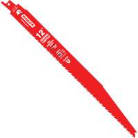 Lame de scie alternative tout usage, Bim&eacute;tal, 8-14 Dents par pouce, 12" lo x 1" la Nuna Depot Inc.
