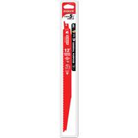 Lame de scie alternative tout usage, Bim&eacute;tal, 8-14 Dents par pouce, 12" lo x 1" la Nuna Depot Inc.