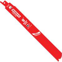 Lame de scie alternative de s&eacute;rie moyenne pour le m&eacute;tal, Bim&eacute;tal, 14-18 Dents par pouce, 9" lo x 1" la Nuna Depot Inc.