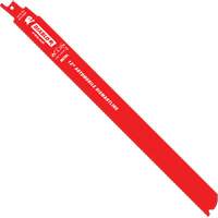 Lame de scie alternative autod&eacute;montage, Bim&eacute;tal, 14-18 Dents par pouce, 12" lo x 1" la Nuna Depot Inc.