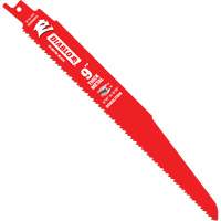Lame de scie alternative pour la d&eacute;molition et les m&eacute;taux &eacute;pais, Bim&eacute;tal, 8-10 Dents par pouce, 9" lo Nuna Depot Inc.