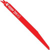 Lame de scie alternative pour la d&eacute;molition et les m&eacute;taux &eacute;pais, Bim&eacute;tal, 8-10 Dents par pouce, 12" lo Nuna Depot Inc.