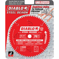 Lame de scie &agrave; d&eacute;couper Steel Demon, 7-1/4", 70 dents, Pour M&eacute;tal Nuna Depot Inc.