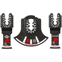 3-Piece Universal Fit Bi-Metal Oscillating Blade Set Nuna Depot Inc.