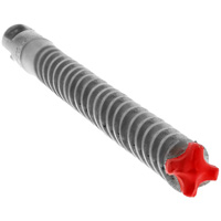 Rebar Demon 4-Cutter Full Carbide Head Hammer Drill Bit, 3/8", SDS-Plus Shank, Carbide Nuna Depot Inc.