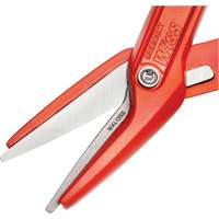 13" Serrated Aluminum Tinner Snip with Dipped Handle, 3" Cut Length, Straight Cut Nuna Depot Inc.