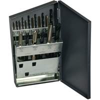 HTGP Metric Jobber Drill & Hand Tap Set, 18 Pieces Nuna Depot Inc.