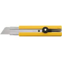 Rubber Inset Utility Knife with Solid Blade, 25 mm, Stainless Steel Blade Nuna Depot Inc.