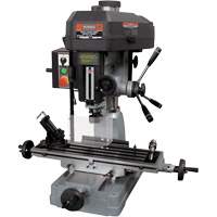 Milling Drilling Machine with Forward/Reverse, 12 Speeds, 1-1/4" Drilling Capacity Nuna Depot Inc.