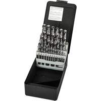 Stub Length Drill Bit Set, 29 Pieces, High Speed Steel Nuna Depot Inc.