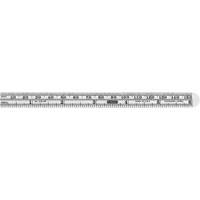 Economy Precision Flexible Ruler, 6-1/2" L, Steel Nuna Depot Inc.