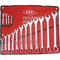 ICW-16 Professional Raised Panel Wrench Set, Combination, 16 Pieces, Imperial Nuna Depot Inc.