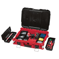 Packout Tool Box, 22" x 16" x 7", Black/Red Nuna Depot Inc.