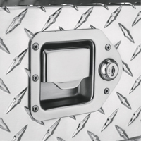 Aluminum Fuel Transfer Tank & Chest, Aluminum, 74 gal. Capacity, Silver Nuna Depot Inc.
