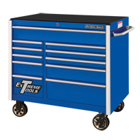 Armoire roulante pour outils s&eacute;rie RX, 11 tiroirs, 41-1/2" la x 25-1/2" p x 40-1/2" h, Bleu Nuna Depot Inc.