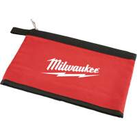 Zipper Pouch, Canvas, 1 Pockets, Black/Red Nuna Depot Inc.