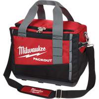 Packout Tool Bag, Ballistic Nylon, 2 Pockets, Black/Red Nuna Depot Inc.