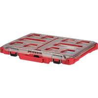 Packout Low-Profile Organizer, 19-3/4" x 16-2/5" x 2-1/2", Black/Red Nuna Depot Inc.