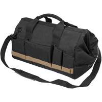 Sac &agrave; outils MEGAMOUTH, Polyester, 25 pochettes, Noir Nuna Depot Inc.