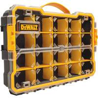 Organisateur avec compartiments PRO, 11" la x 17-5/8" p x 2-7/8" h, Noir/Jaune Nuna Depot Inc.