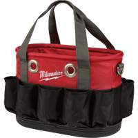 Utility Oval Bag, Ballistic Nylon, 24 Pockets, Black/Red Nuna Depot Inc.