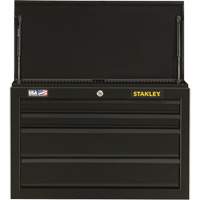 100 Series Tool Chest, 26" W, 4 Drawers, Black Nuna Depot Inc.