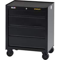 100 Series Rolling Tool Chest, 4 Drawers, 26-1/2" W x 18" D x 32" H, Black Nuna Depot Inc.