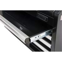 Industrial Tool Chest, 26" W, 4 Drawers, Black Nuna Depot Inc.