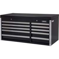 Industrial Tool Chest, 41" W, 10 Drawers, Black Nuna Depot Inc.