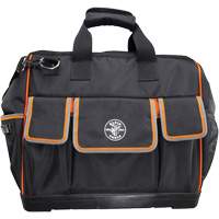 Sac &agrave; outils avec grande ouverture Tradesman Pro, Nylon balistique, 42 pochettes, Noir Nuna Depot Inc.