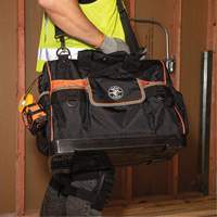 Sac &agrave; outils avec grande ouverture Tradesman Pro, Nylon balistique, 42 pochettes, Noir Nuna Depot Inc.