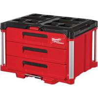 Boîte &agrave; outils avec 3 tiroirs Packout, 16-1/3" x 14-1/3" x 22-1/5", Noir/Rouge Nuna Depot Inc.
