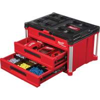 Boîte &agrave; outils avec 3 tiroirs Packout, 16-1/3" x 14-1/3" x 22-1/5", Noir/Rouge Nuna Depot Inc.